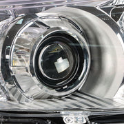 DURAFORCE Right Headlight For 2011-2020 Toyota Sienna Chrome Housing Halogen Clear