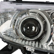 DURAFORCE Right Headlight For 2011-2020 Toyota Sienna Chrome Housing Halogen Clear