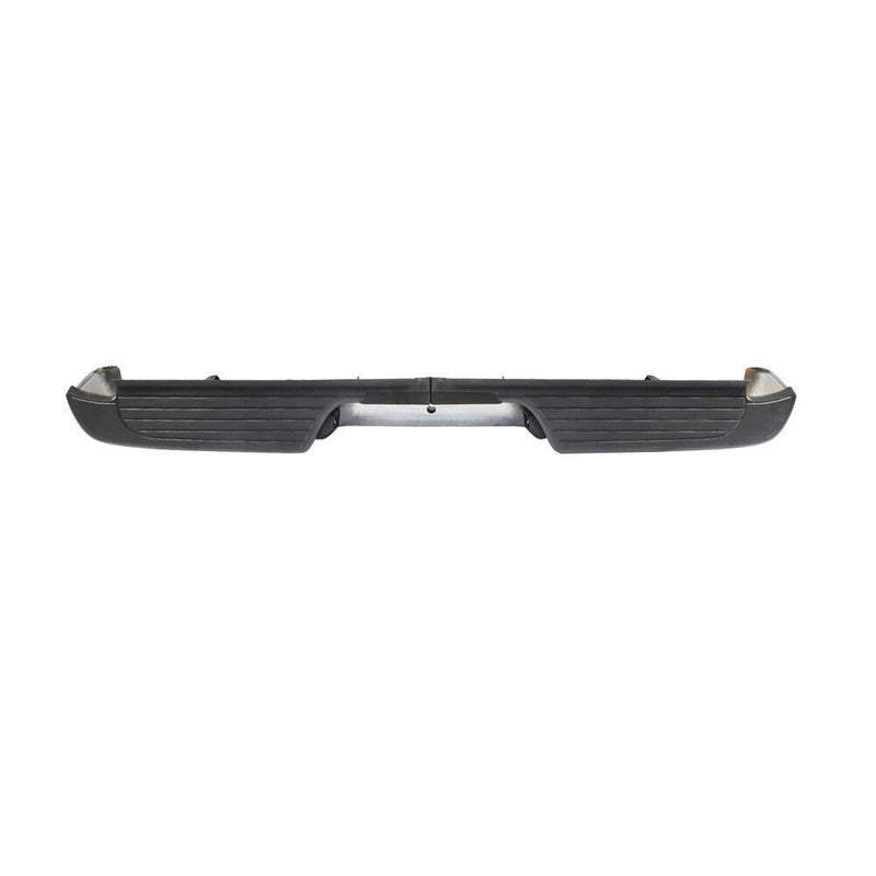 DURAFORCE Rear Step Bumper Assembly Steel For 1995-2004 Toyota Tacoma Chrome
