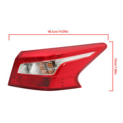 DURAFORCE Right Side Outer Tail Light Lamp For 2016-2018 Nissan Sentra Assembly