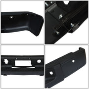DURAFORCE Steel Rear Bumper For 2007-2013 Chevy Silverado / GMC Sierra 1500 Black