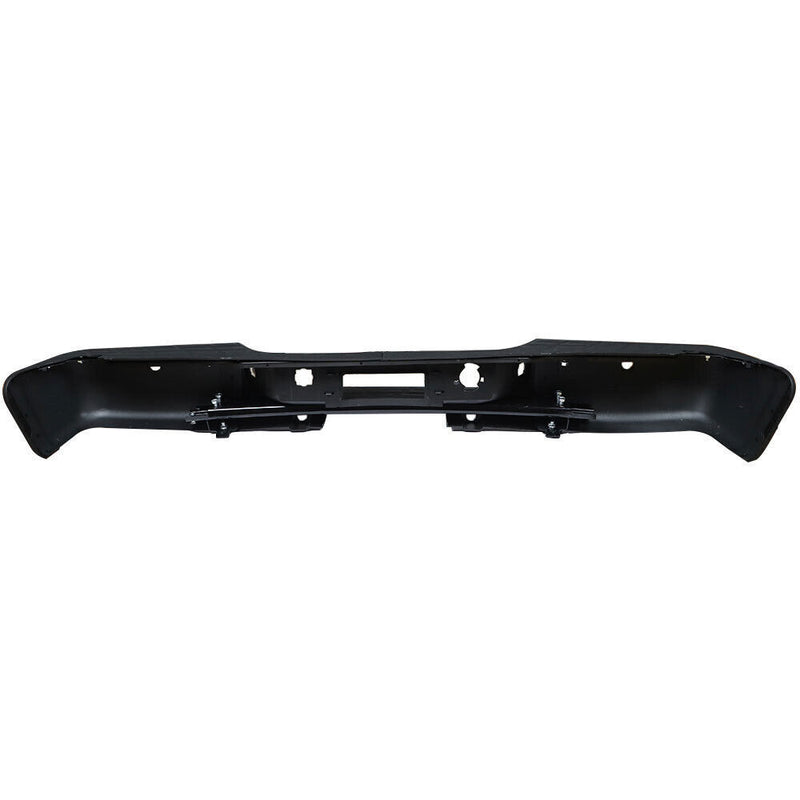 DURAFORCE Steel Rear Bumper For 2007-2013 Chevy Silverado / GMC Sierra 1500 Black