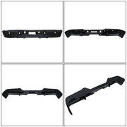 DURAFORCE Steel Rear Bumper For 2007-2013 Chevy Silverado / GMC Sierra 1500 Black