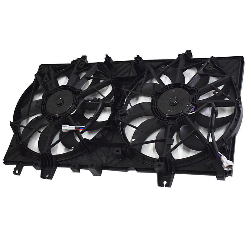 DURAFORCE Dual Radiator AC Condenser Cooling Fan For 2014-2017 2020 Nissan Rogue