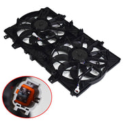 DURAFORCE Dual Radiator AC Condenser Cooling Fan For 2014-2017 2020 Nissan Rogue