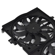 DURAFORCE Dual Radiator AC Condenser Cooling Fan For 2014-2017 2020 Nissan Rogue