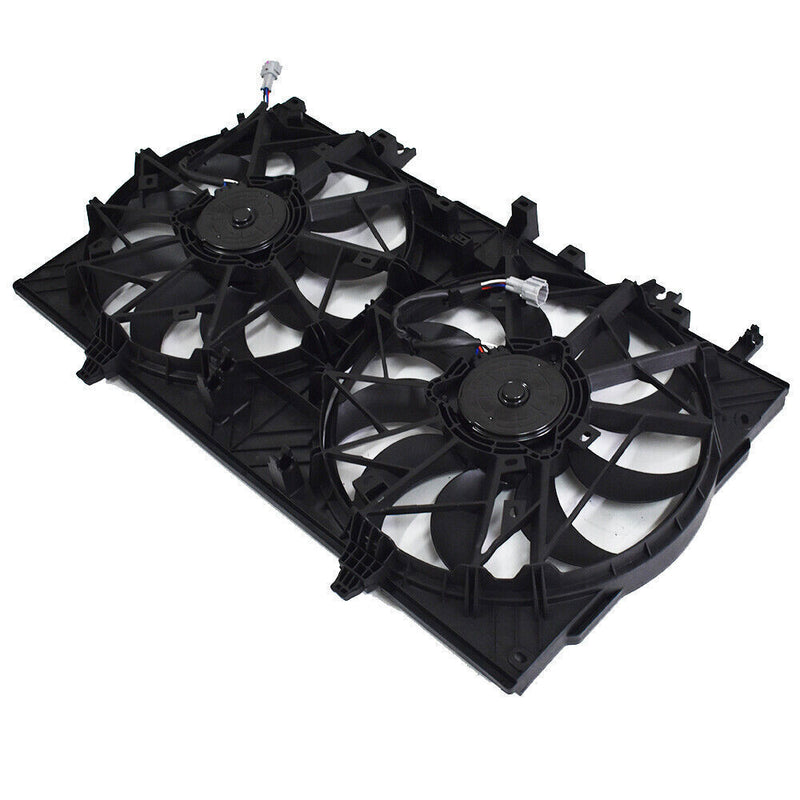 DURAFORCE Dual Radiator AC Condenser Cooling Fan For 2014-2017 2020 Nissan Rogue
