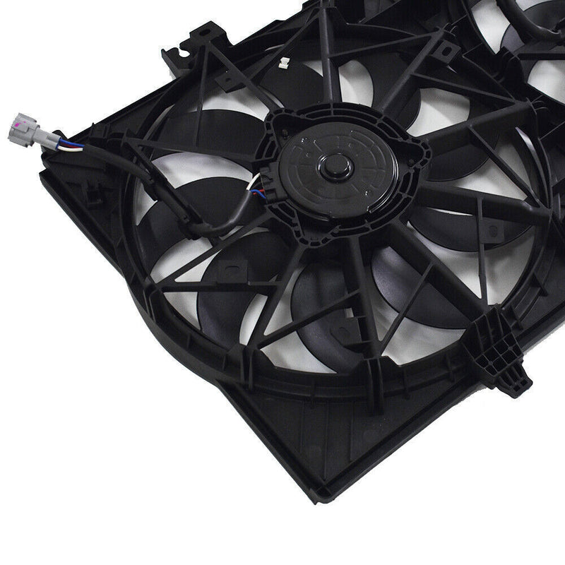 DURAFORCE Dual Radiator AC Condenser Cooling Fan For 2014-2017 2020 Nissan Rogue