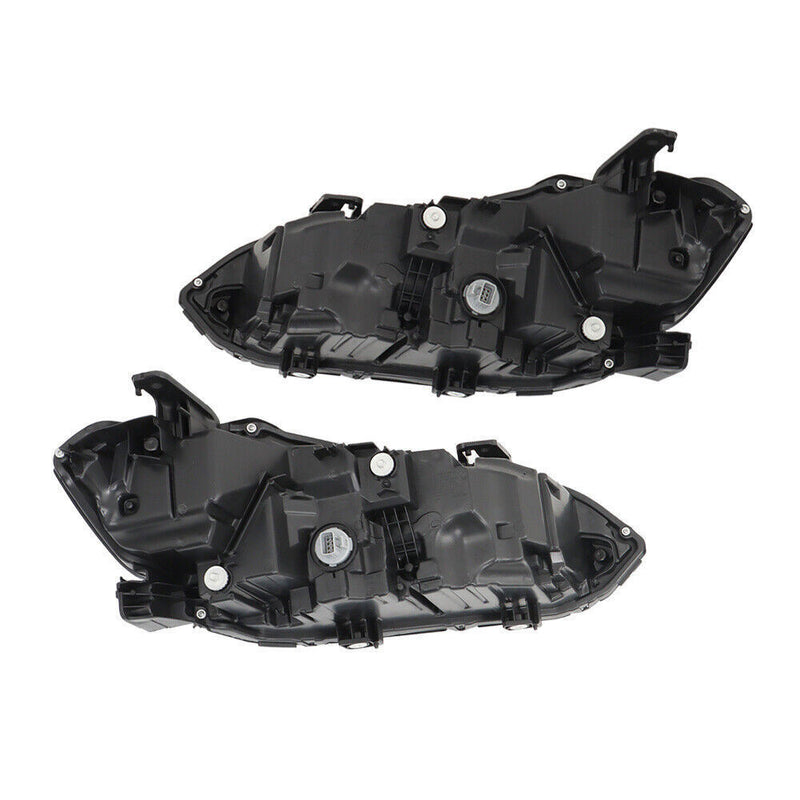 DURAFORCE Right+Left Headlights For 2022 2023 Honda Civic Sport/Touring LED Black