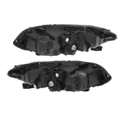 DURAFORCE Right+Left Headlights For 2022 2023 Honda Civic Sport/Touring LED Black