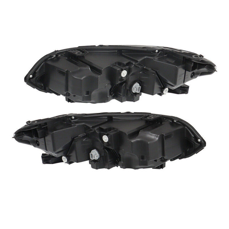 DURAFORCE Right+Left Headlights For 2022 2023 Honda Civic Sport/Touring LED Black