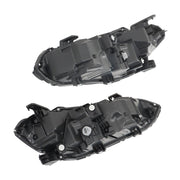DURAFORCE Right+Left Headlights For 2022 2023 Honda Civic Sport/Touring LED Black