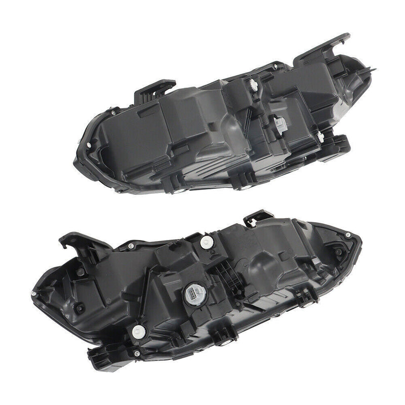 DURAFORCE Right+Left Headlights For 2022 2023 Honda Civic Sport/Touring LED Black