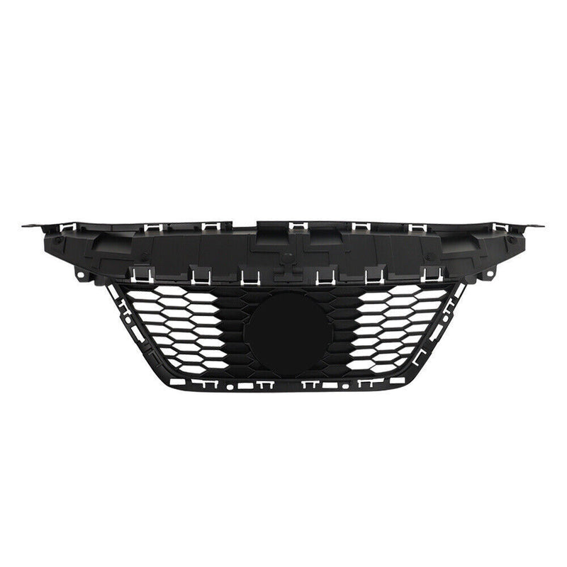 DURAFORCE Front Upper Grille For 2020 2021 2022 Nissan Versa With Trim Chrome Set