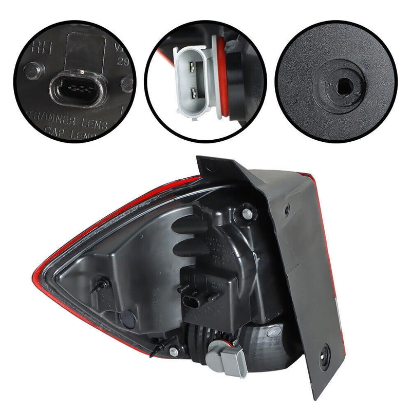 DURAFORCE Outer Right Side LED Tail Light Brake Lamp For 2011-2019 Dodge Journey