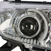 DURAFORCE Right+Left Headlights For 2011-2020 Toyota Sienna Halogen Chrome Clear