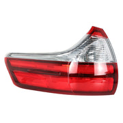 DURAFORCE Rear Driver Left Side Outer Tail Light For 2015-2020 Toyota Sienna Clear