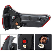 DURAFORCE Rear Driver Left Side Outer Tail Light For 2015-2020 Toyota Sienna Clear