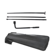 DURAFORCE Tire Jack Tool Kit Lug Wrench For 2005-2014 Nissan Frontier Spare 2.4L