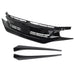 DURAFORCE Front Hood Grill For 2016-2018 Honda Civic Coupe Sedan Grille Eyelid
