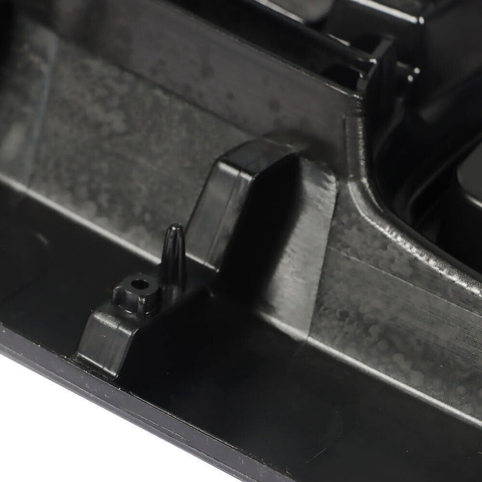 DURAFORCE Front Hood Grill For 2016-2018 Honda Civic Coupe Sedan Grille Eyelid