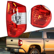 DURAFORCE Rear Tail Light For 2014-2020 Toyota Tundra Passenger Right Side Halogen