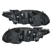 DURAFORCE Pair Headlight Assy For 2018-2020 Honda Accord Sedan Halogen High Beam
