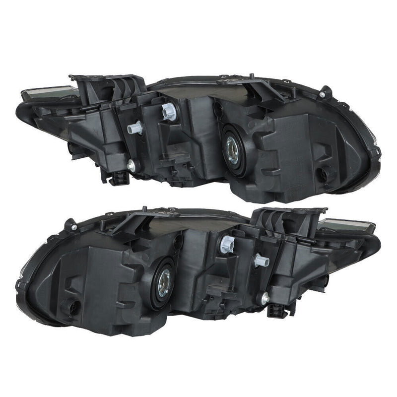 DURAFORCE Pair Headlight Assy For 2018-2020 Honda Accord Sedan Halogen High Beam