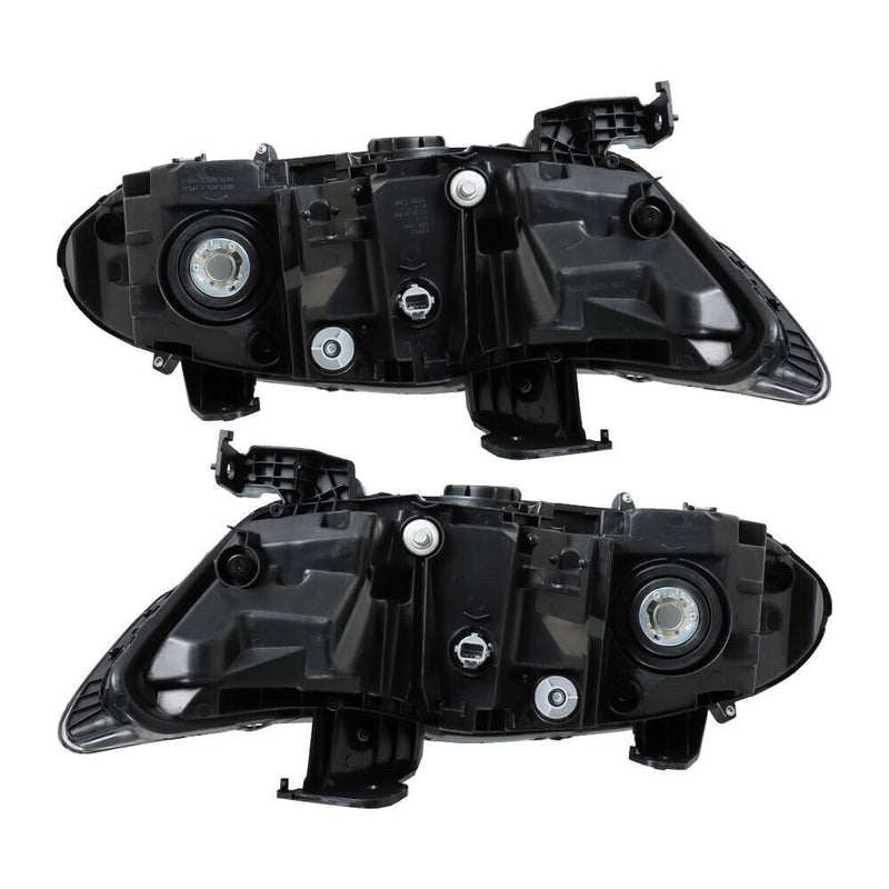 DURAFORCE Pair Headlight Assy For 2018-2020 Honda Accord Sedan Halogen High Beam