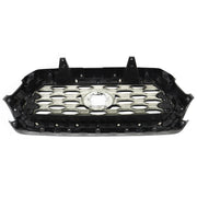 DURAFORCE Front Upper Grille Assembly For 2016-21 2022 Toyota Tacoma Matte Black