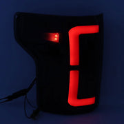 DURAFORCE Left+Right Tail Lights For 2015-2020 Ford F150 F-150 Black Housing LED