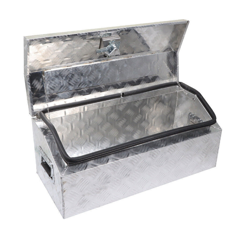 DURAFORCE 30" x13" x13" Aluminum Tool Box for ATV Trailer Storage Truck Pickup RV
