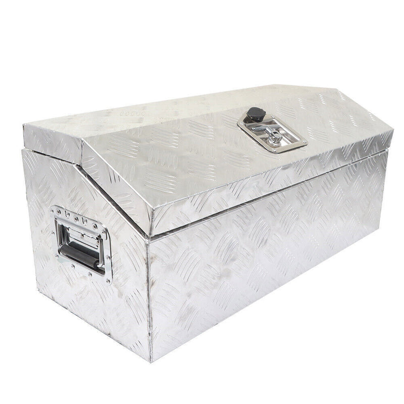 DURAFORCE 30" x13" x13" Aluminum Tool Box for ATV Trailer Storage Truck Pickup RV