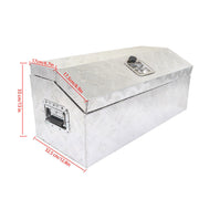 DURAFORCE 30" x13" x13" Aluminum Tool Box for ATV Trailer Storage Truck Pickup RV