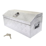 DURAFORCE 30" x13" x13" Aluminum Tool Box for ATV Trailer Storage Truck Pickup RV