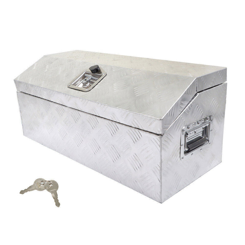 DURAFORCE 30" x13" x13" Aluminum Tool Box for ATV Trailer Storage Truck Pickup RV