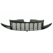 DURAFORCE For 2014-2016 Jeep Grand Cherokee SRT8 Style Honeycomb Mesh Front Bumper Grille