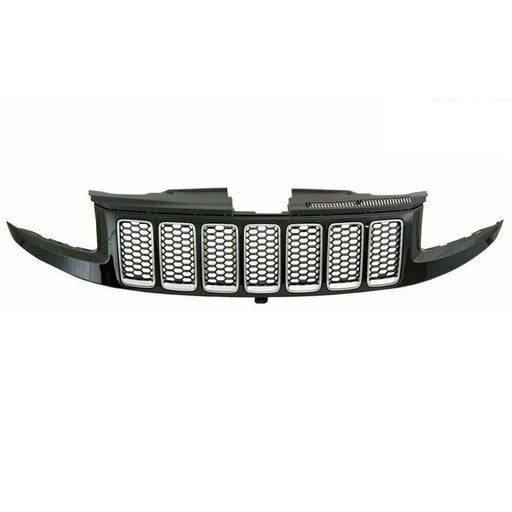 DURAFORCE For 2014-2016 Jeep Grand Cherokee SRT8 Style Honeycomb Mesh Front Bumper Grille