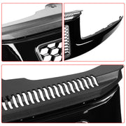 DURAFORCE For 2014-2016 Jeep Grand Cherokee SRT8 Style Honeycomb Mesh Front Bumper Grille
