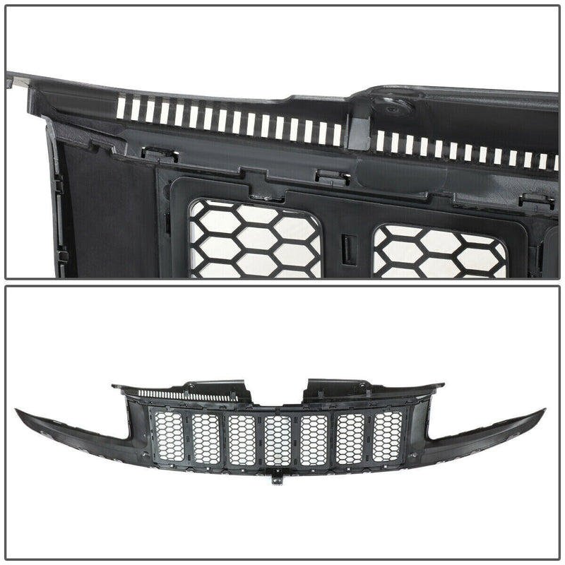 DURAFORCE For 2014-2016 Jeep Grand Cherokee SRT8 Style Honeycomb Mesh Front Bumper Grille