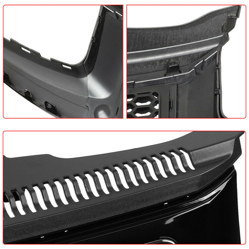 DURAFORCE For 2014-2016 Jeep Grand Cherokee SRT8 Style Honeycomb Mesh Front Bumper Grille