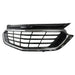 DURAFORCE Front Bumper Upper Grille For 2018-2020 Chevy Equinox Black＆Chrome Trim