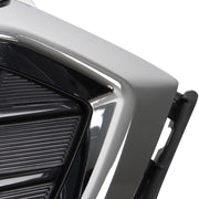 DURAFORCE Front Bumper Upper Grille For 2018-2020 Chevy Equinox Black＆Chrome Trim