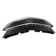 DURAFORCE Front Bumper Upper Grille For 2018-2020 Chevy Equinox Black＆Chrome Trim