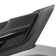 DURAFORCE Front Bumper Upper Grille For 2018-2020 Chevy Equinox Black＆Chrome Trim