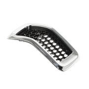 DURAFORCE Chrome Black Honeycomb Grille Grill Inserts For 2014-18 Jeep Cherokee