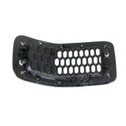 DURAFORCE Chrome Black Honeycomb Grille Grill Inserts For 2014-18 Jeep Cherokee