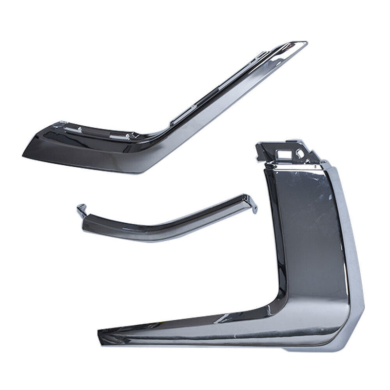 DURAFORCE Front Bumper LH Chrome Trim Molding For 2016-2019 Mitsubishi Outlander