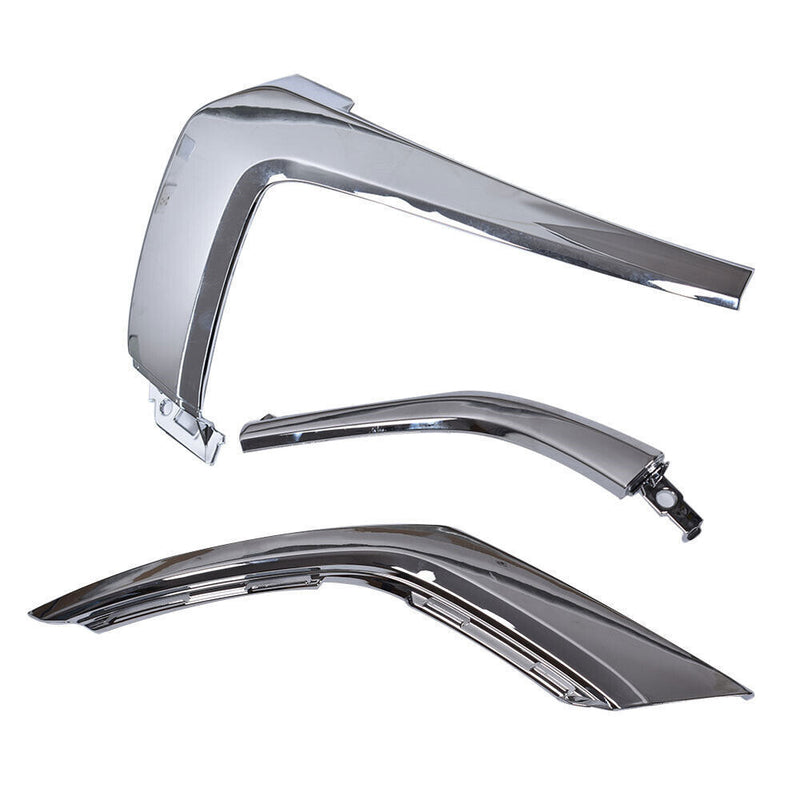 DURAFORCE Front Bumper LH Chrome Trim Molding For 2016-2019 Mitsubishi Outlander