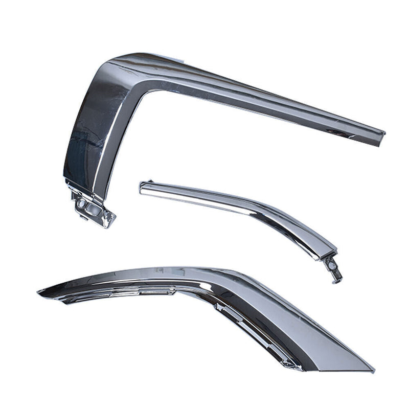 DURAFORCE Front Bumper LH Chrome Trim Molding For 2016-2019 Mitsubishi Outlander